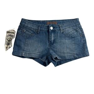 Free‎ Culture Women’s Denim Shorts Size 7 NWT